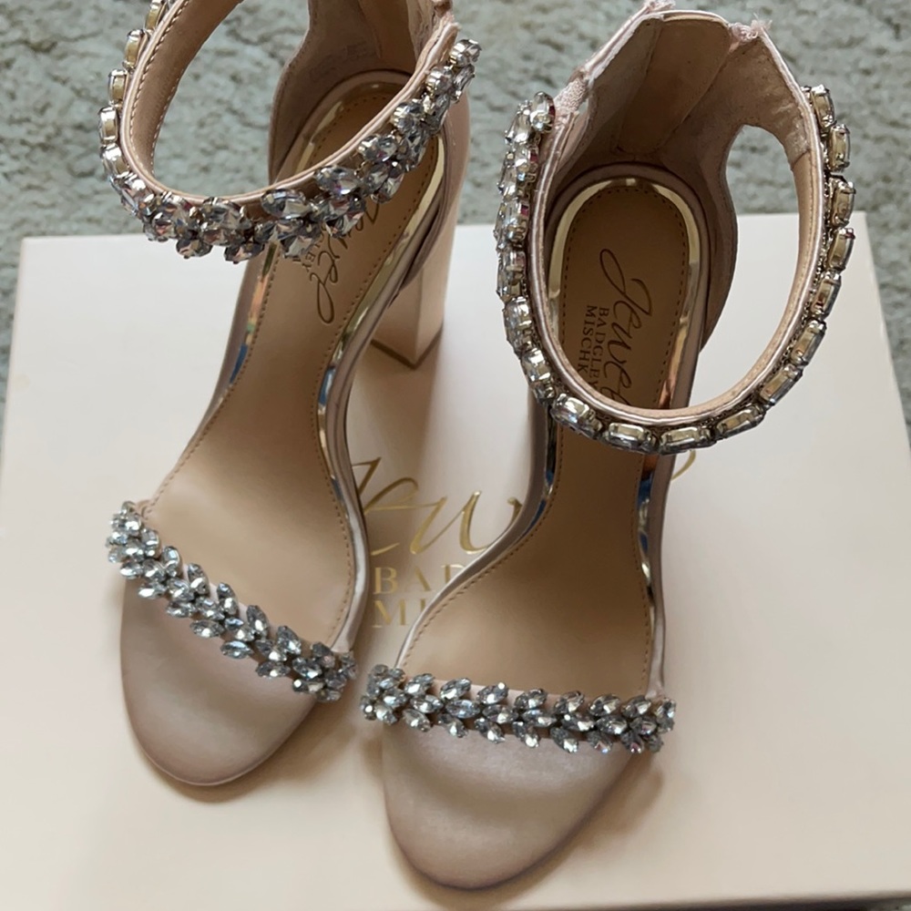 Jewel high heels
